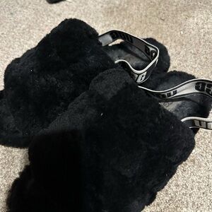 Black ugg Slippers/slides